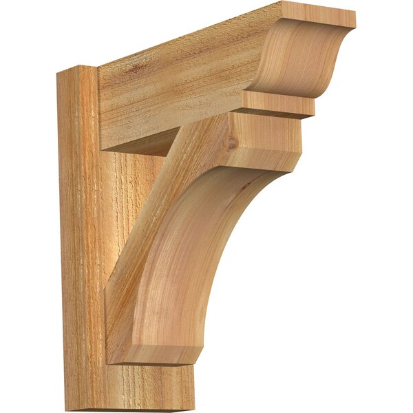 Ekena Millwork Legacy Traditional Rough Sawn Outlooker, Western Red Cedar, 6"W x 16"D x 16"H OUT06X16X16LEC01RWR - main